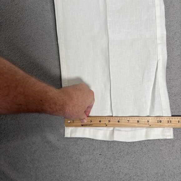 Lilly Pulitzer Women’s Pants Size M The Beach Pant Linen Wide Leg Beach‎ Resort - Picture 8 of 16